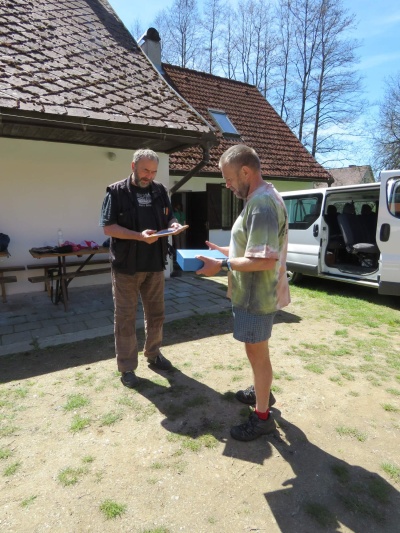 Cenu za přínos pro Turistické závody v roce 2019 získal pan Václav Hrobský.