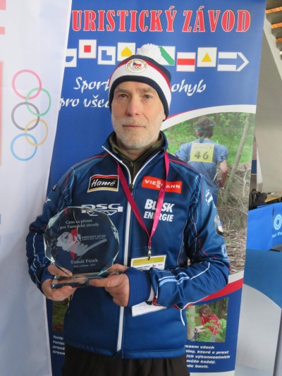 Cenu za přínos pro Turistické závody v roce 2017 získal Tomáš Fúsek