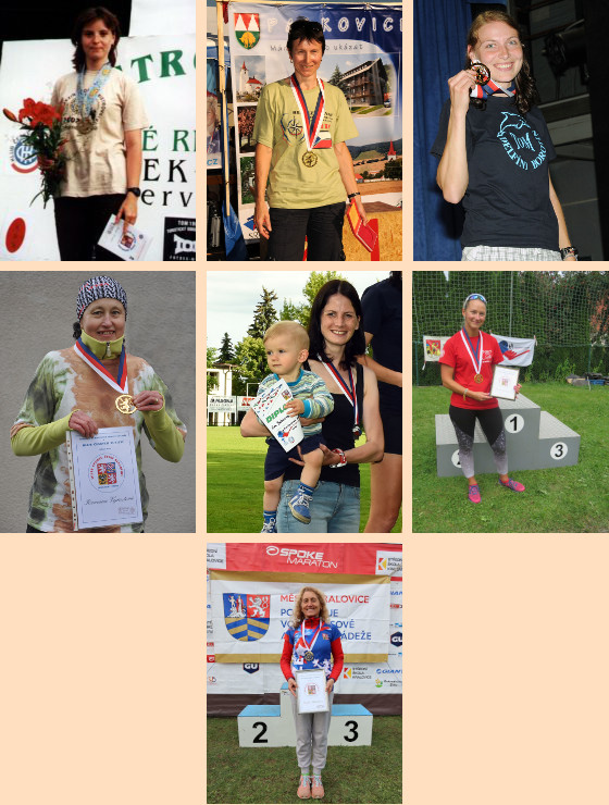 Květa Fúsková, Libuše Vlachynská, Linda Rechtoriková, Romana Vejrostová, Eva Babicová, Pavla Skotnicová a Lenka Slabáková - Mistryně sportu. zeny_MS.jpg, 65.8 kB